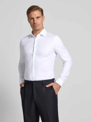 Koszula biznesowa o kroju super slim fit z kołnierzykiem typu kent OLYMP No. Six