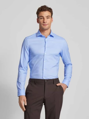 Koszula biznesowa o kroju super slim fit z listwą guzikową Jake*s