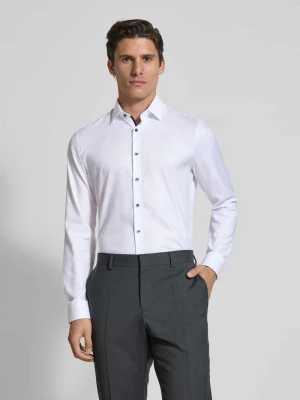 Zdjęcie produktu Koszula biznesowa o kroju super slim fit z listwą guzikową OLYMP No. Six