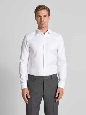 Koszula biznesowa o kroju super slim fit z popeliny Jake*s