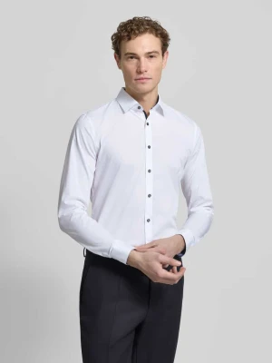 Koszula biznesowa o kroju super slim fit z popeliny OLYMP No. Six