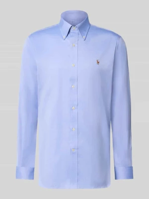 Koszula biznesowa Regular Fit z czystej bawełny Polo Ralph Lauren Królewski niebieski