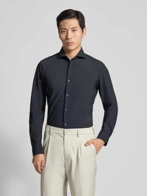 Koszula biznesowa Slim Fit z kołnierzykiem kent JOOP! Collection