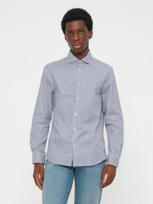 Koszula biznesowa Tommy Hilfiger granatowy