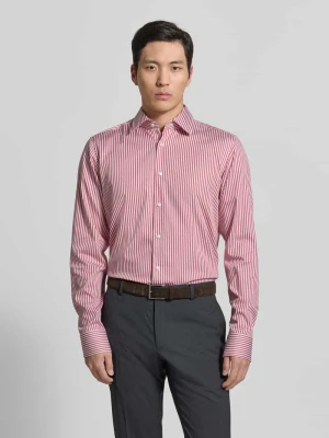 Koszula biznesowa w kroju regular fit z bardzo długim rękawem model 'H-JOE-K' Boss