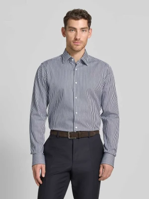 Koszula biznesowa w kroju regular fit z bardzo długim rękawem model 'H-JOE-K' Boss