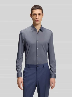 Koszula biznesowa w kroju slim fit z kołnierzykiem kent model 'ROAN' Boss