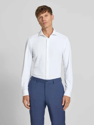 Koszula biznesowa w kroju slim fit z kołnierzykiem typu rekin Jake*s Biały