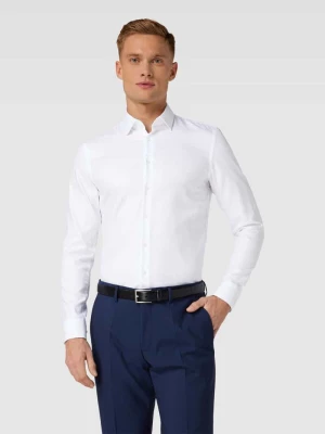 Koszula biznesowa o kroju super slim fit w jednolitym kolorze Jake*s