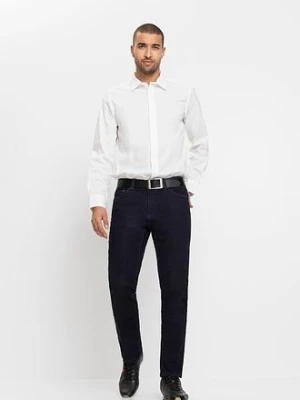 Koszula biznesowa ze stretchem, Slim Fit bonprix