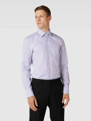 Koszula biznesowa ze wzorem w kratę model ‘Hank’ Boss