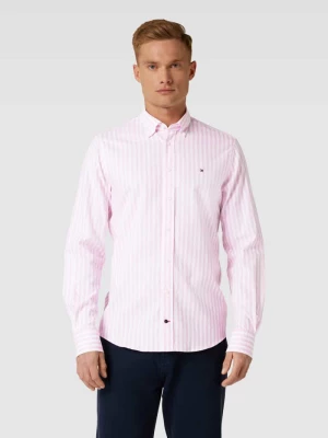 Koszula biznesowa ze wzorem w paski model ‘ROYAL’ Tommy Hilfiger