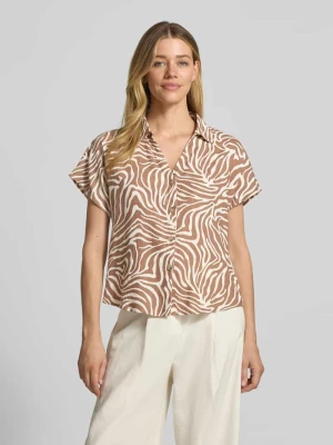 Koszula bluzka o kroju regular fit z mieszanki lnu model 'Falakka' b.Young