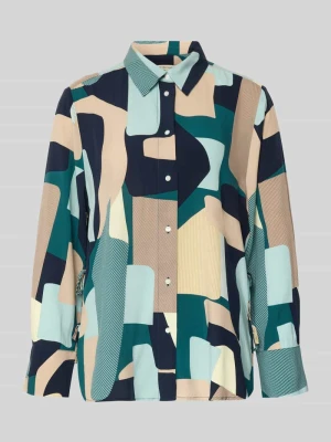 Koszula-bluzka o kroju relaxed fit z czystej wiskozy Tom Tailor