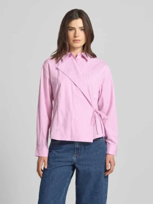 Koszula bluzkowa o kroju regular fit z domieszką wiskozy model 'WITO' YAS