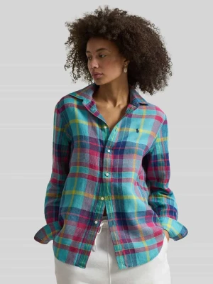 Koszula bluzowa z czystego lnu, krój regular fit Polo Ralph Lauren