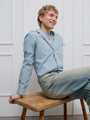 Koszula Calvin Klein niebieski