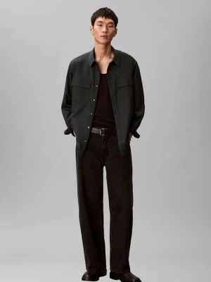 Koszula Calvin Klein granatowy