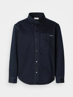 Koszula Calvin Klein Jeans ciemnoniebieski