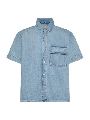 Koszula Calvin Klein Jeans jasnoniebieski