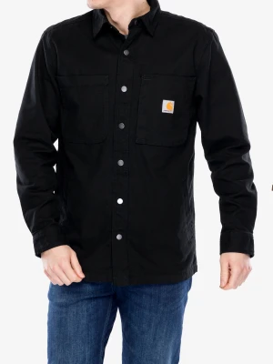 Koszula Carhartt Fleece Lined Snap Front Shirt Jac - black