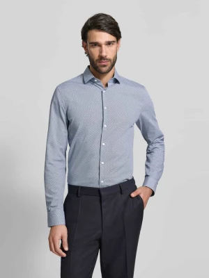 Koszula casual krój slim fit z kołnierzykiem kent OLYMP No. Six