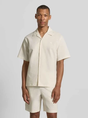 Koszula casual o kroju relaxed fit z czystej bawełny Lacoste