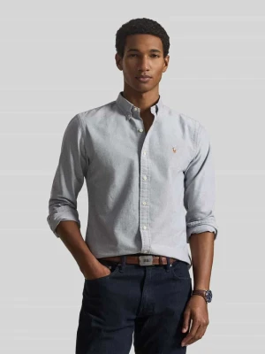 Koszula casual o kroju relaxed fit z czystej bawełny Polo Ralph Lauren Ciemnoniebieski