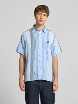 Koszula casual o kroju relaxed fit z czystej bawełny Tommy Jeans