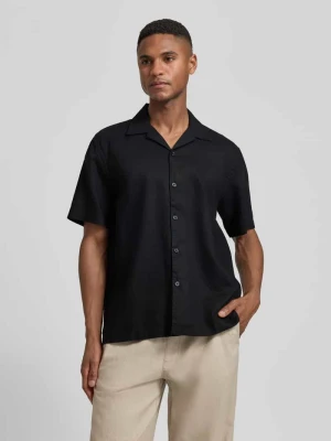 Koszula casual o kroju relaxed fit z mieszanki lnu i bawełny model 'RLXCLAY' Selected Homme