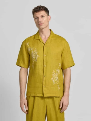 Koszula casual z czystego lnu w kroju regular fit JAKE*S STUDIO MEN