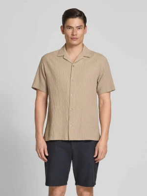 Koszula casual z kołnierzem rewersowym, krój regular fit Jack & Jones Premium