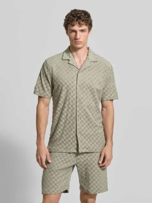 Koszula casual z kołnierzem rewersowym, krój regular fit lindbergh