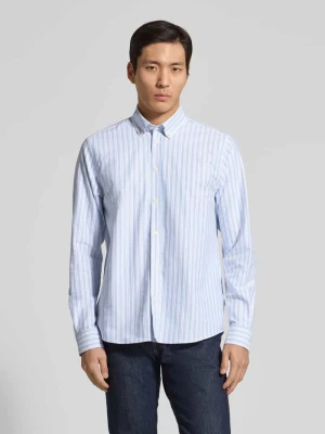 Koszula casual z kołnierzykiem button-down, krój regular fit, model 'Konrad' Les Deux