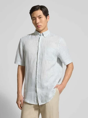 Koszula casual z lnu, krój regular fit Christian Berg Men