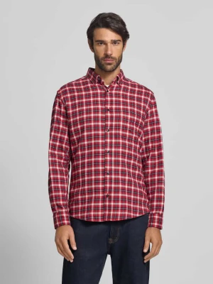 Koszula casualowa o kroju casual fit z kołnierzykiem typu button down OLYMP Level Five