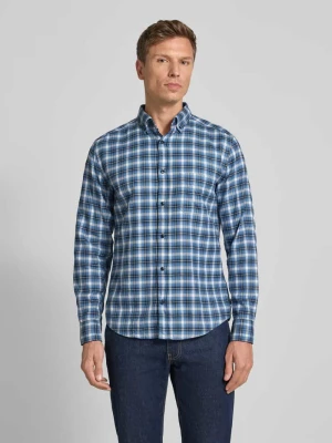 Koszula casualowa o kroju casual fit z kołnierzykiem typu button down OLYMP Level Five