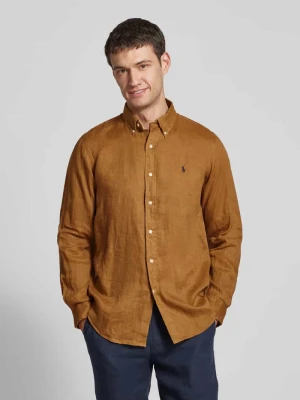 Koszula casualowa o kroju custom fit z czystego lnu Polo Ralph Lauren