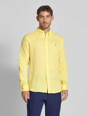 Koszula casualowa o kroju custom fit z czystego lnu Polo Ralph Lauren