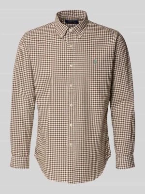 Koszula casualowa o kroju custom fit z kołnierzykiem typu button down Polo Ralph Lauren