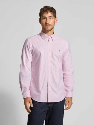Koszula casualowa o kroju custom fit z kołnierzykiem typu button down Polo Ralph Lauren