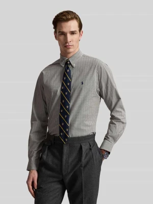 Koszula casualowa o kroju custom fit z mieszanki bawełny Polo Ralph Lauren Jasnobrązowy