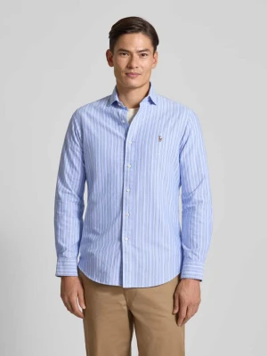 Koszula casualowa o kroju custom fit z wyhaftowanym logo Polo Ralph Lauren