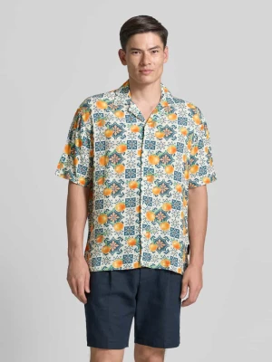 Koszula casualowa o kroju loose fit z czystej wiskozy Tom Tailor Denim