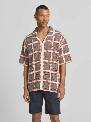 Koszula casualowa o kroju loose fit z kołnierzykiem typu kent JAKE*S STUDIO MEN