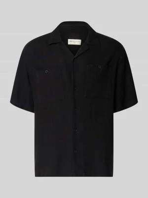 Koszula casualowa o kroju loose fit z mieszanki lnu i wiskozy Tom Tailor Denim