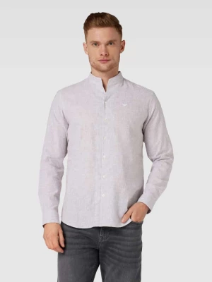 Koszula casualowa o kroju modern fit z efektem melanżowym Emporio Armani