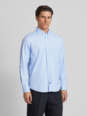 Koszula casualowa o kroju modern fit z kołnierzykiem typu button down HECHTER PARIS