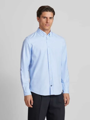 Koszula casualowa o kroju modern fit z kołnierzykiem typu button down HECHTER PARIS