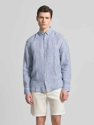 Koszula casualowa o kroju nowoczesnym z czystego lnu model 'Daniel' BRAX